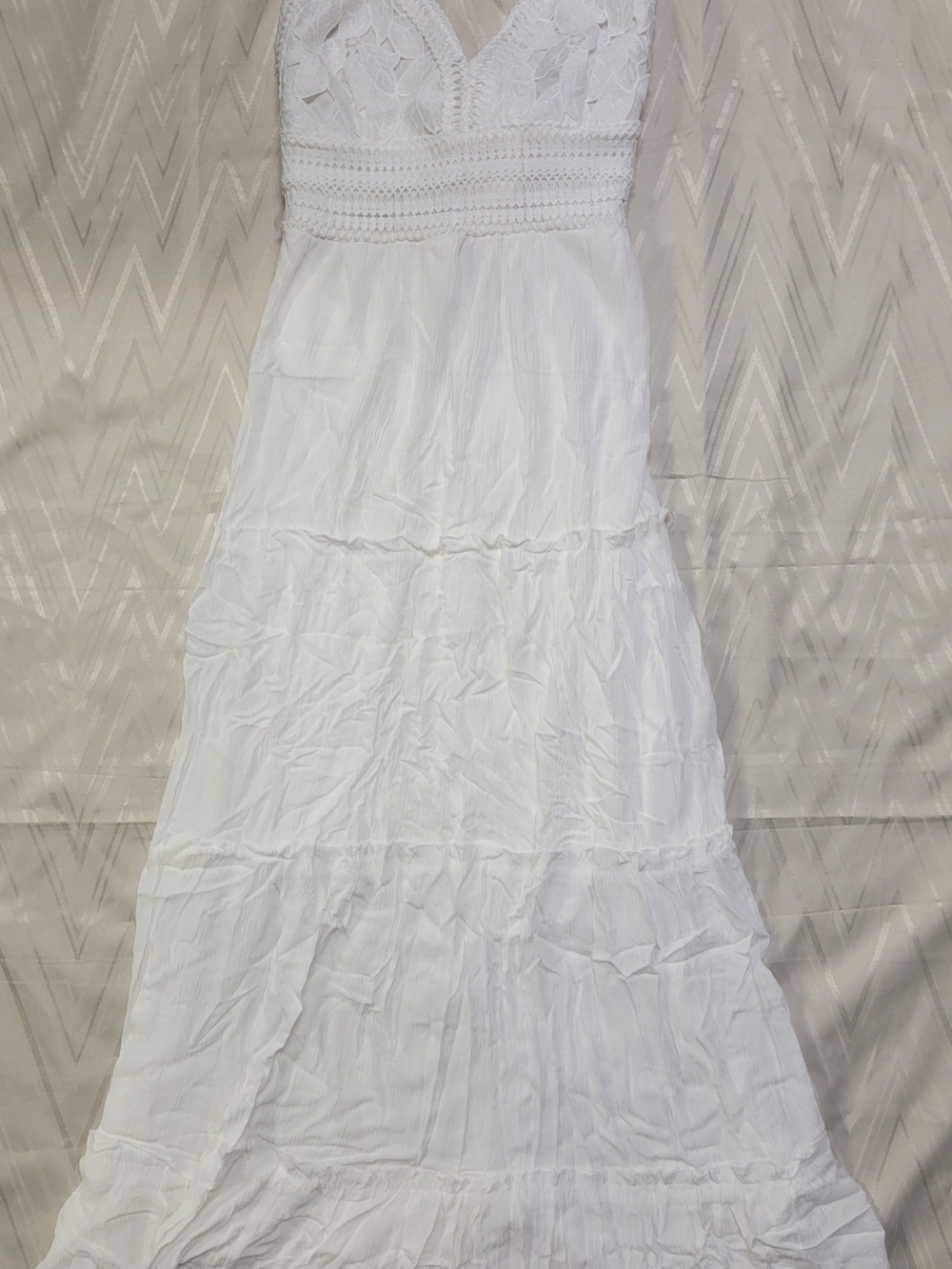 Women’s White Tiered Maxi Skirt - Classic Summer Style